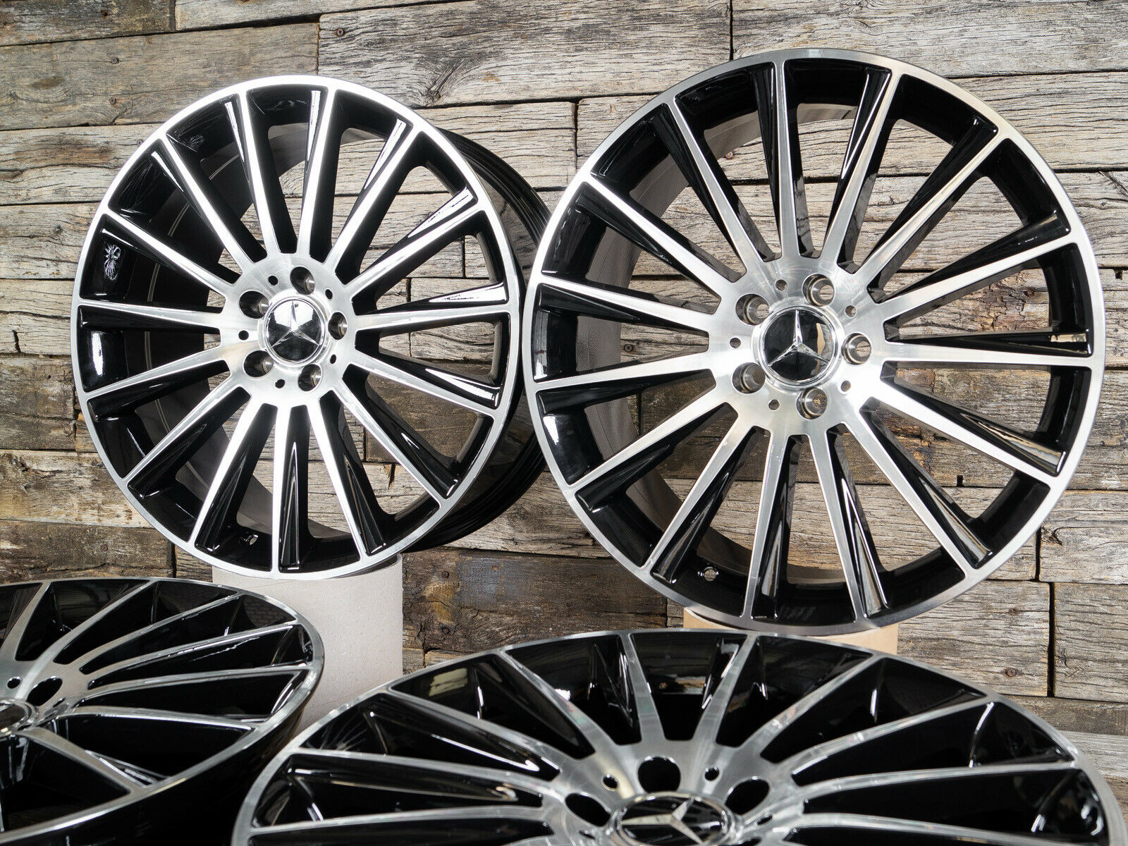 JANTE NEUVE RS4 GLOSS BLACK 19' 5x112 ET45 8.5x19"